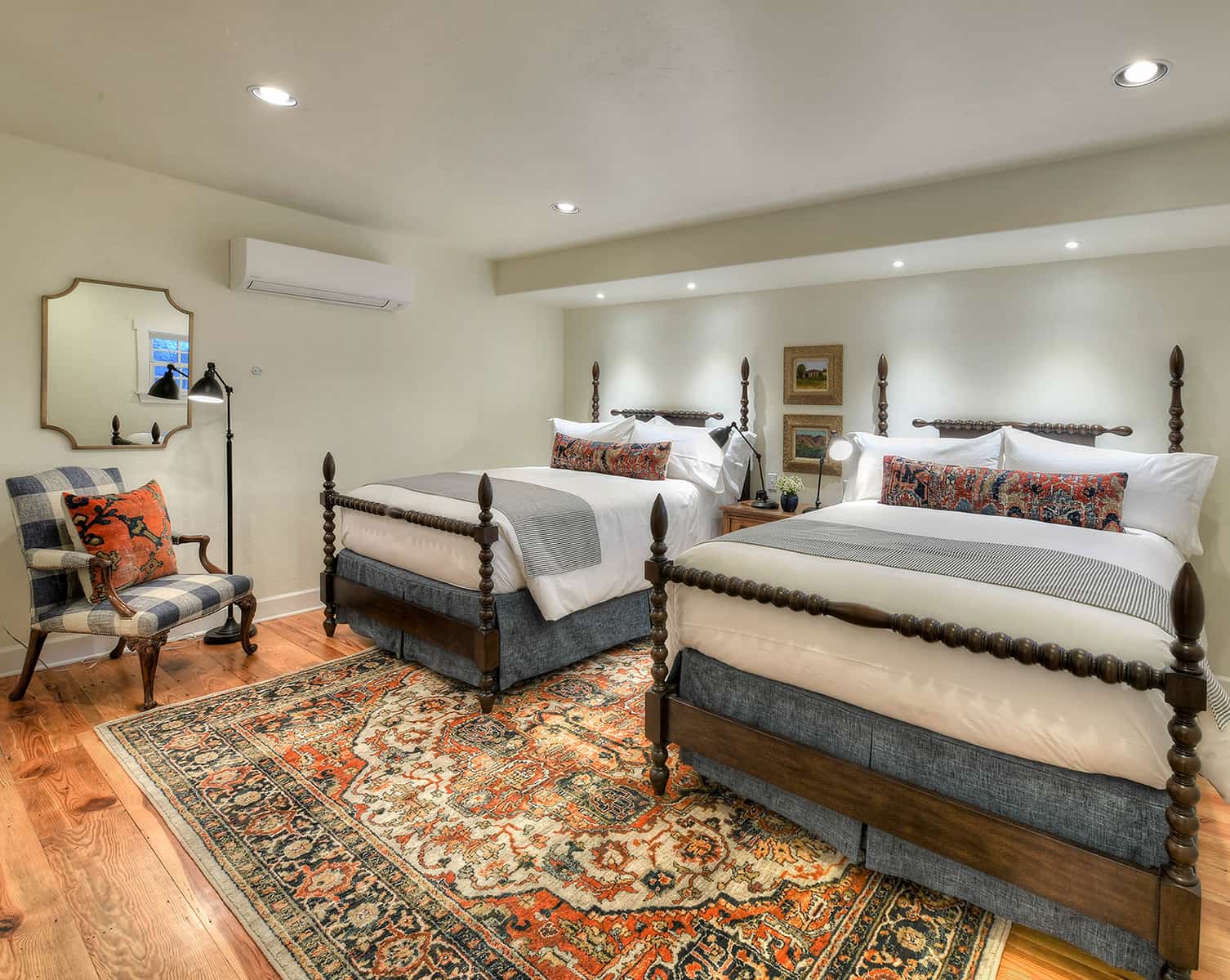 The Peter Rainsford Brady Room beds