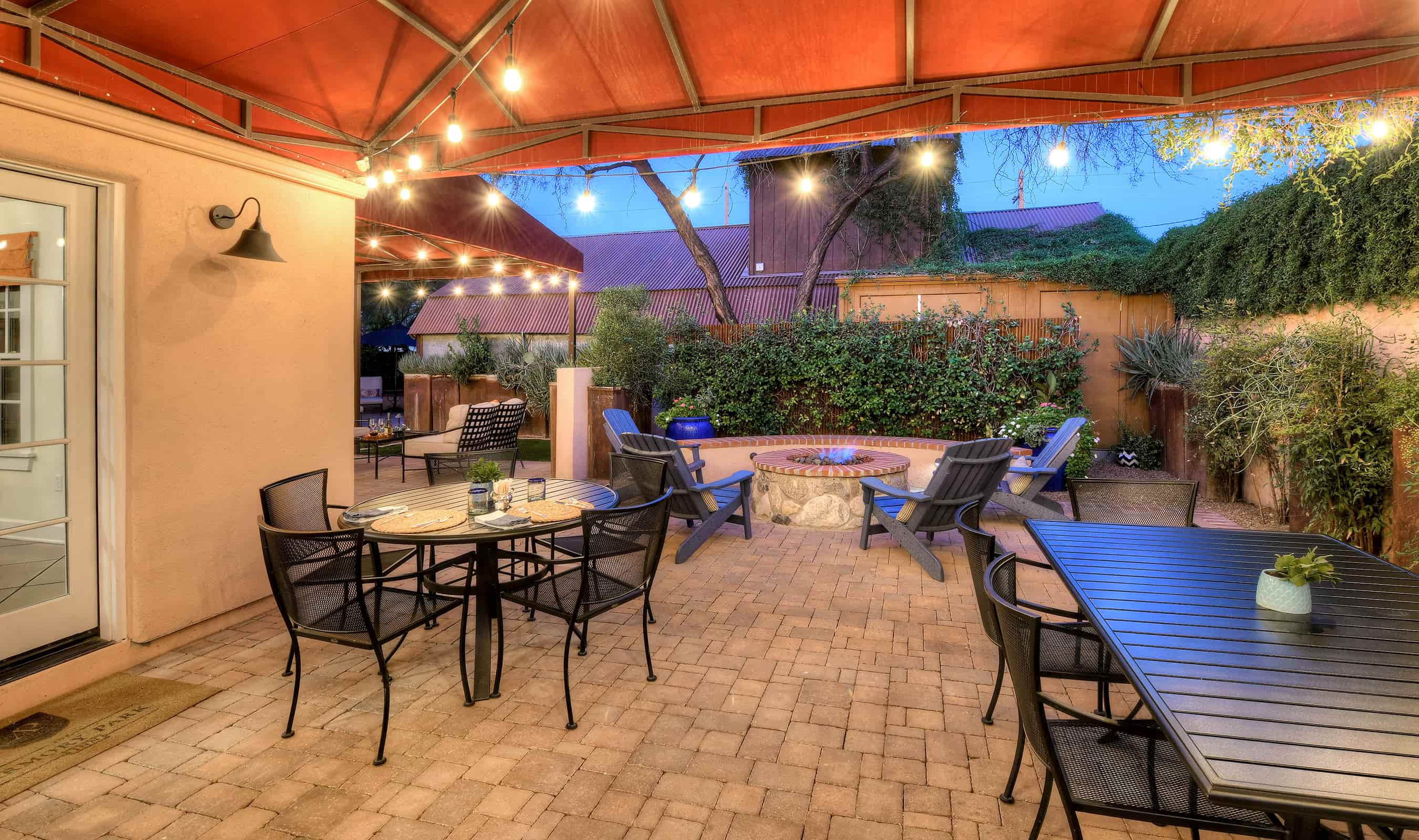 Arizona bed and breakfast patio